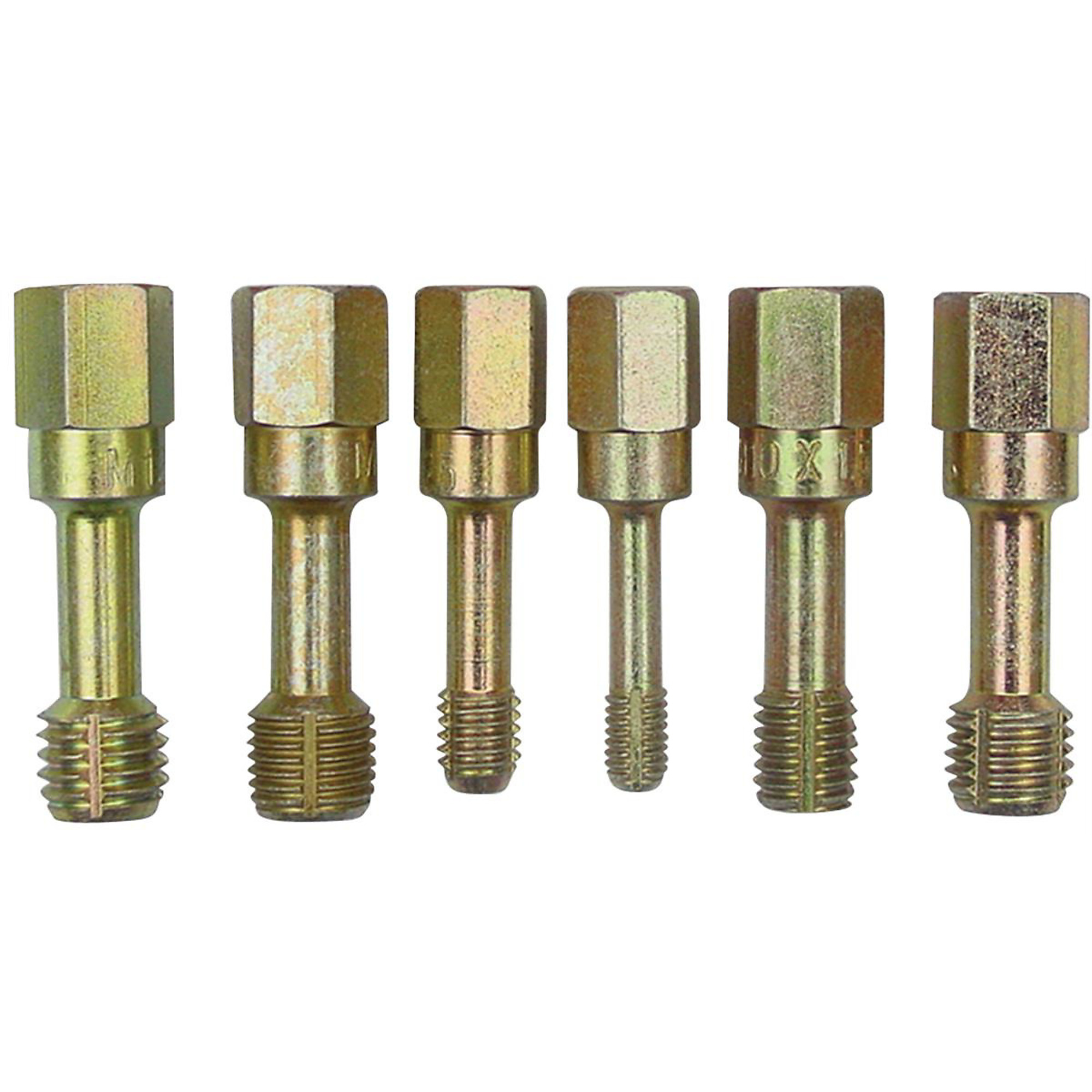 Lang Tools Metric Thread Restorer Tap Set — 6-Pc., Model# KAS2588